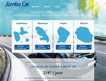 Tablet Screenshot of jumbocar.com